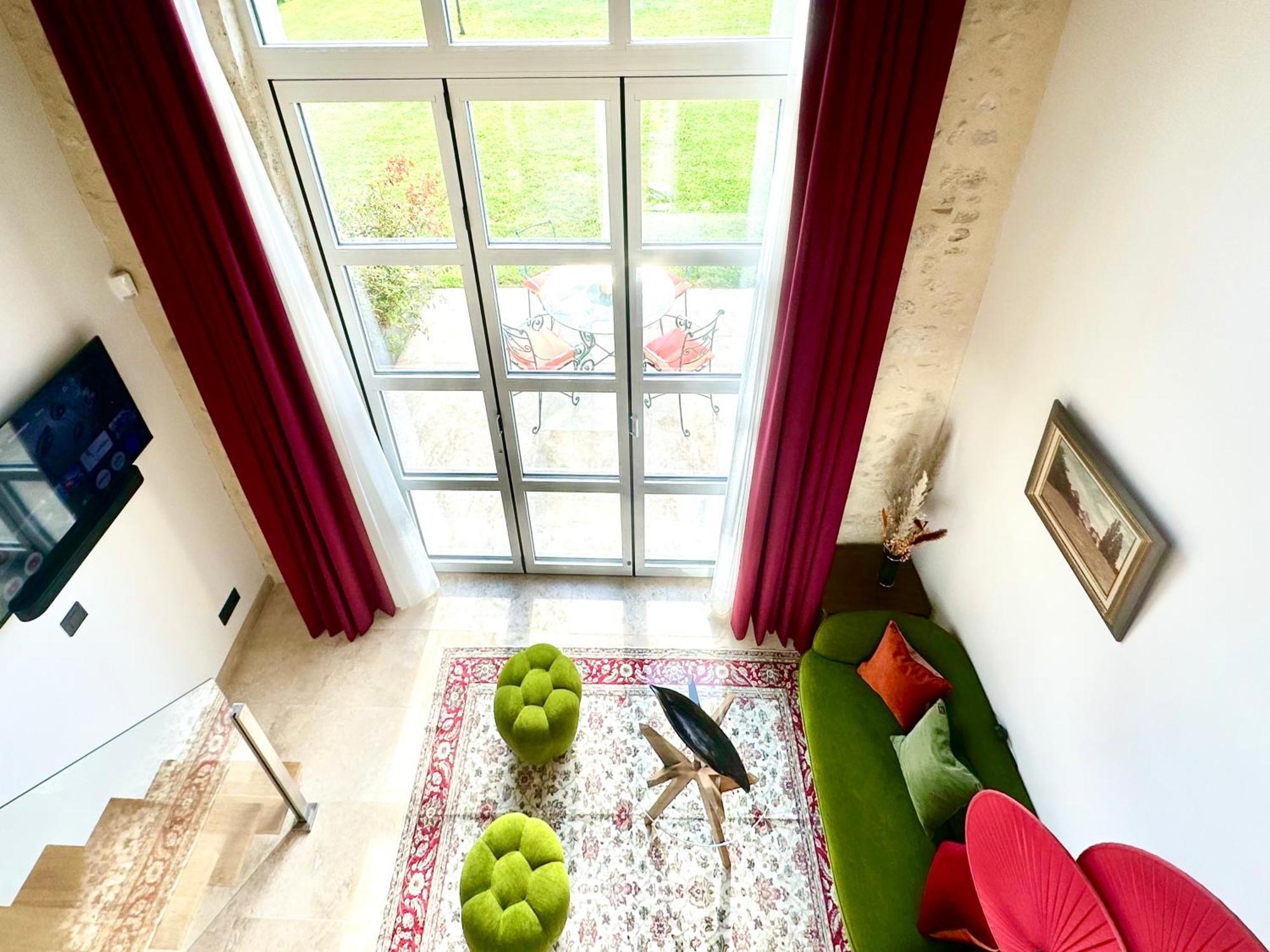 Chateau De Lafont Suites Saint-Vivien  Exterior foto