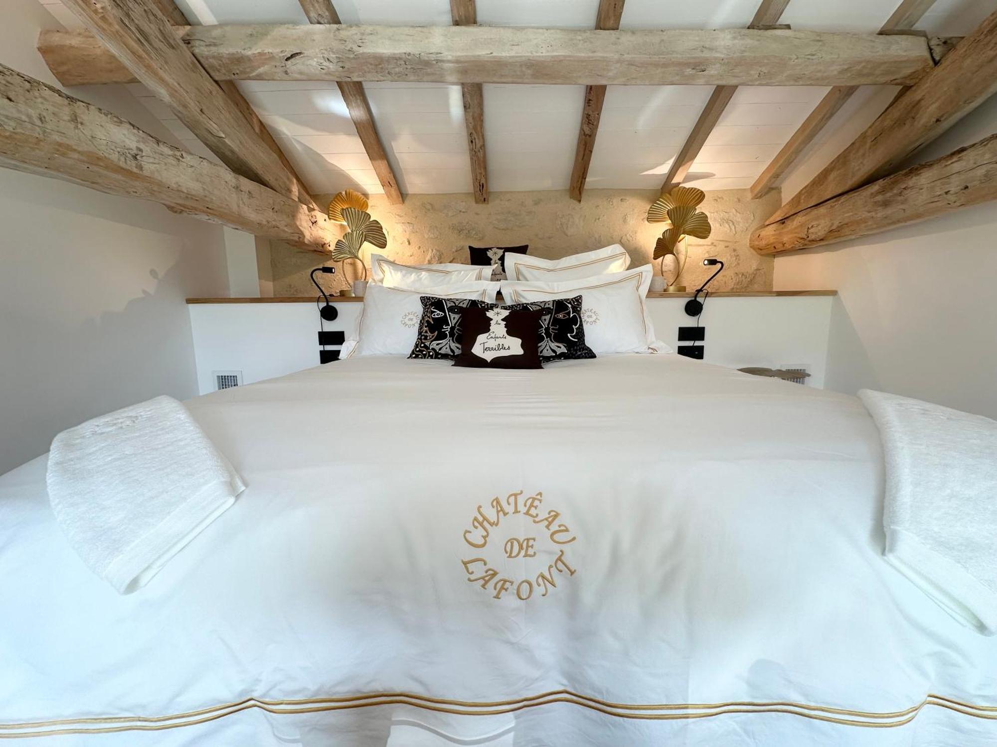 Chateau De Lafont Suites Saint-Vivien  Exterior foto